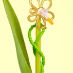 Blossom Beaded Necklace - Work Piece