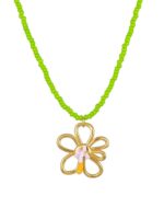 Blossom Beaded Necklace - Work Piece - Image 2