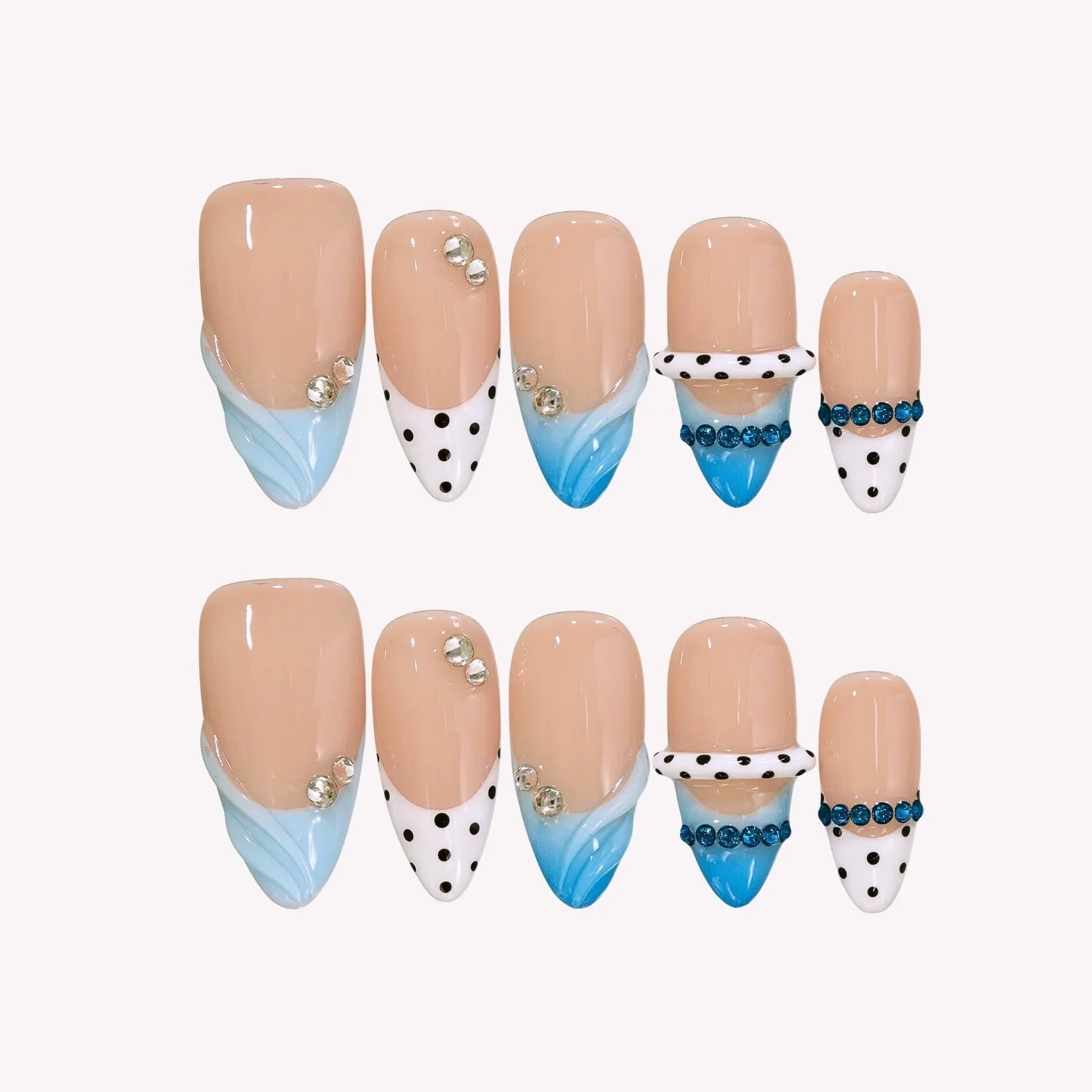 BlueRiviera-ErsaNailsPressOnNails_1 Blue Riviera - Image 1