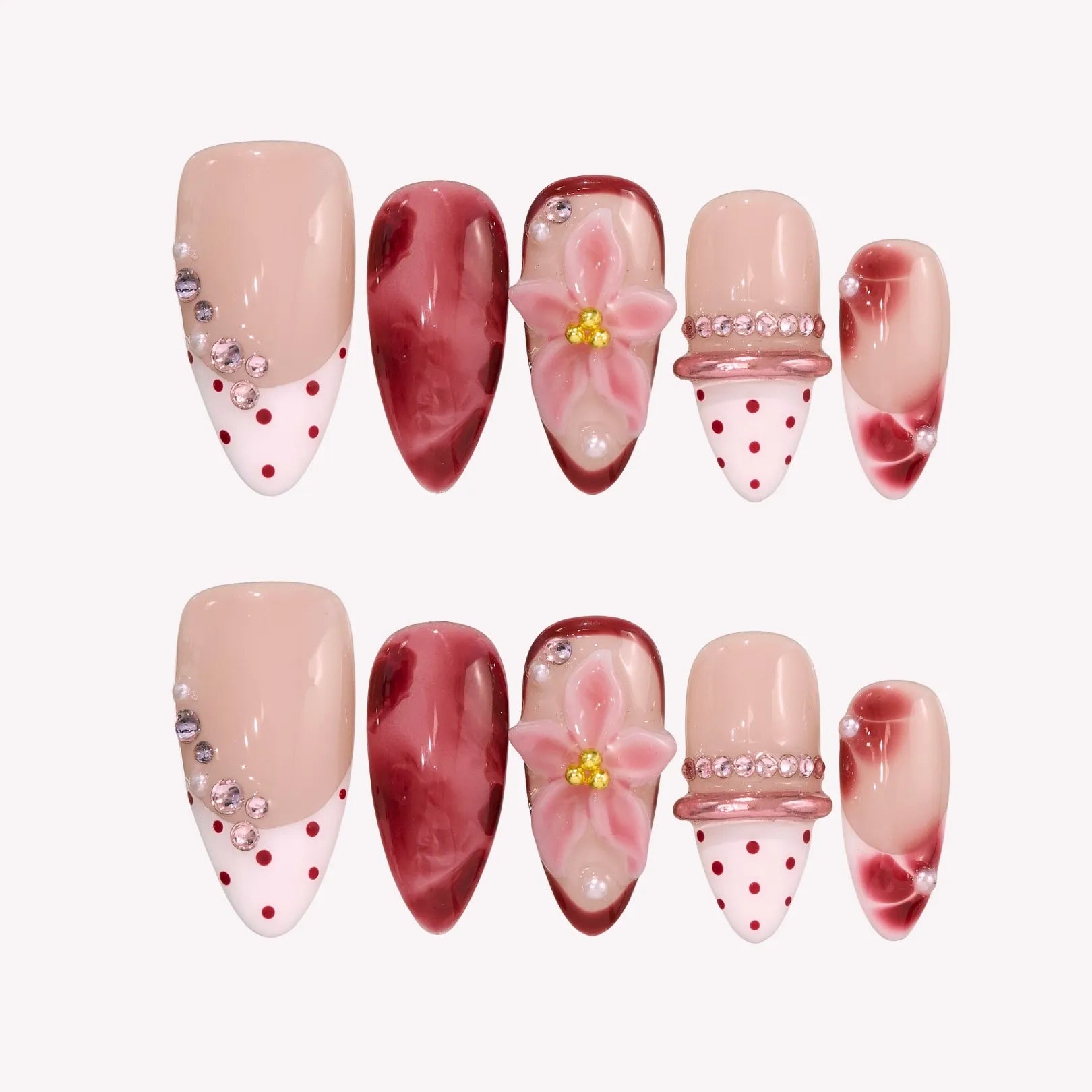 CandyBlossom-ErsaNailsPressOnNails_1 Candy Blossom - Image 1