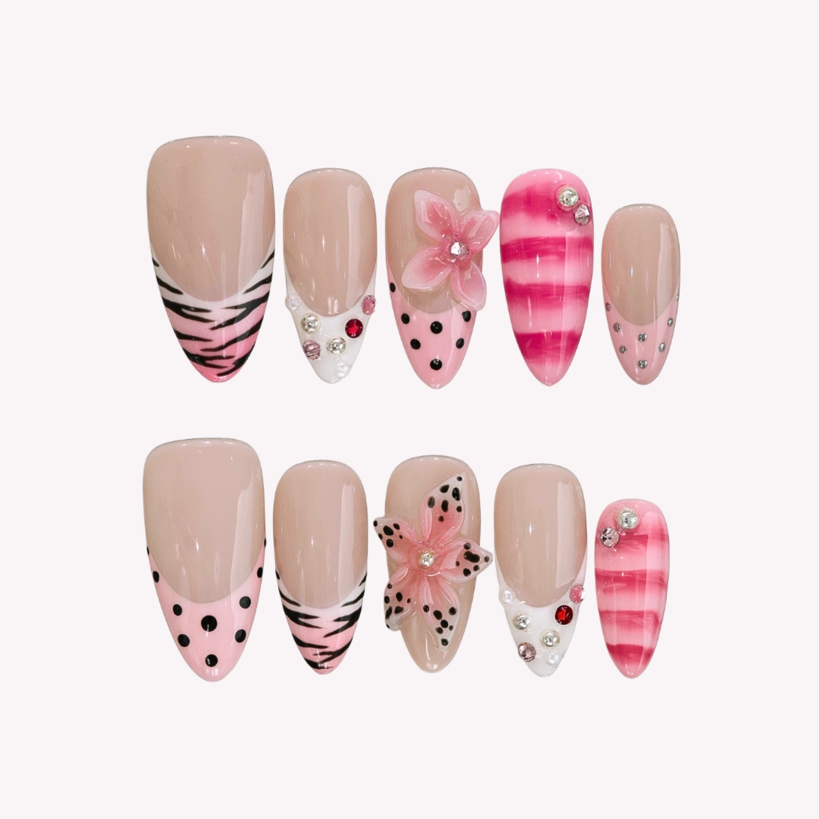 CandyKiss-ErsaNailsPressOnNails_01 Candy Kiss - Image 1