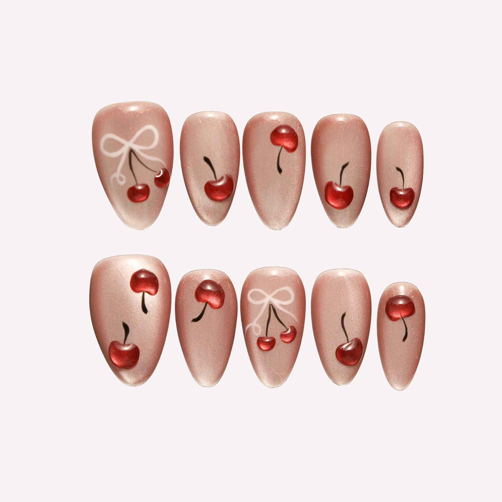 Cherry_Blush_-_ErsaNails_PressOnNails_1 Cherry Blush - Image 1