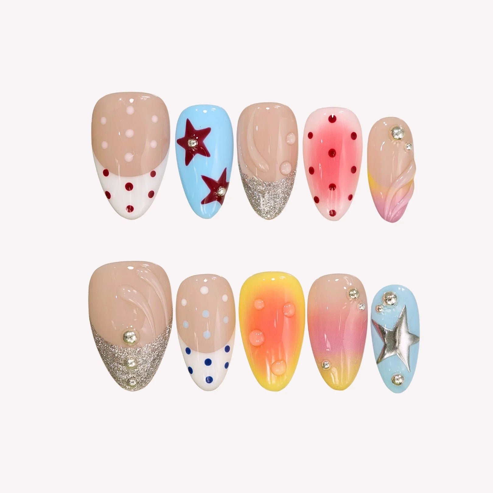 CrispSoda-ErsaNailsPressOnNails_05 Crisp Soda - Image 1