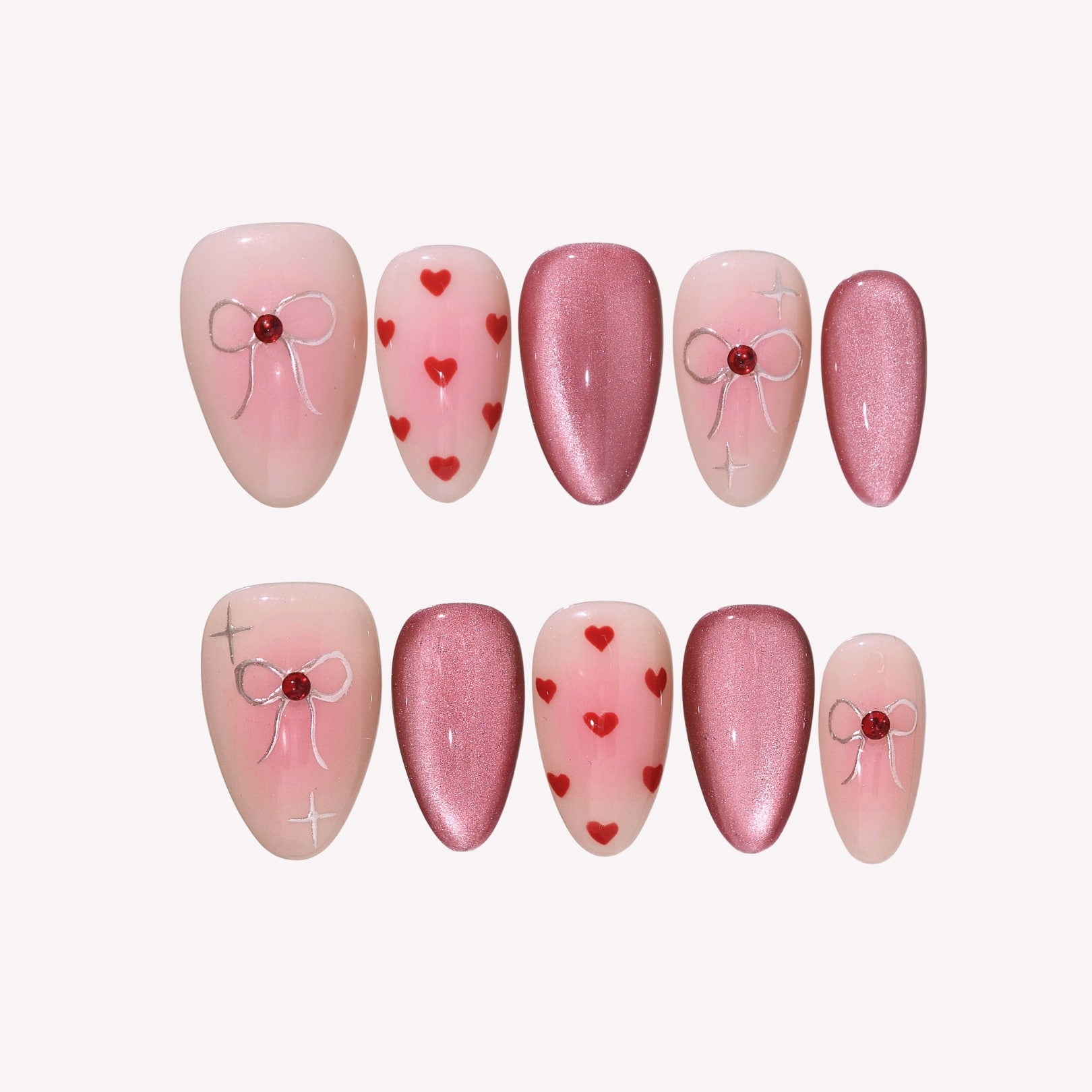 Cupid_s_Gift_-_ErsaNails_PressOnNails_0 Cupid's Gift - Image 1
