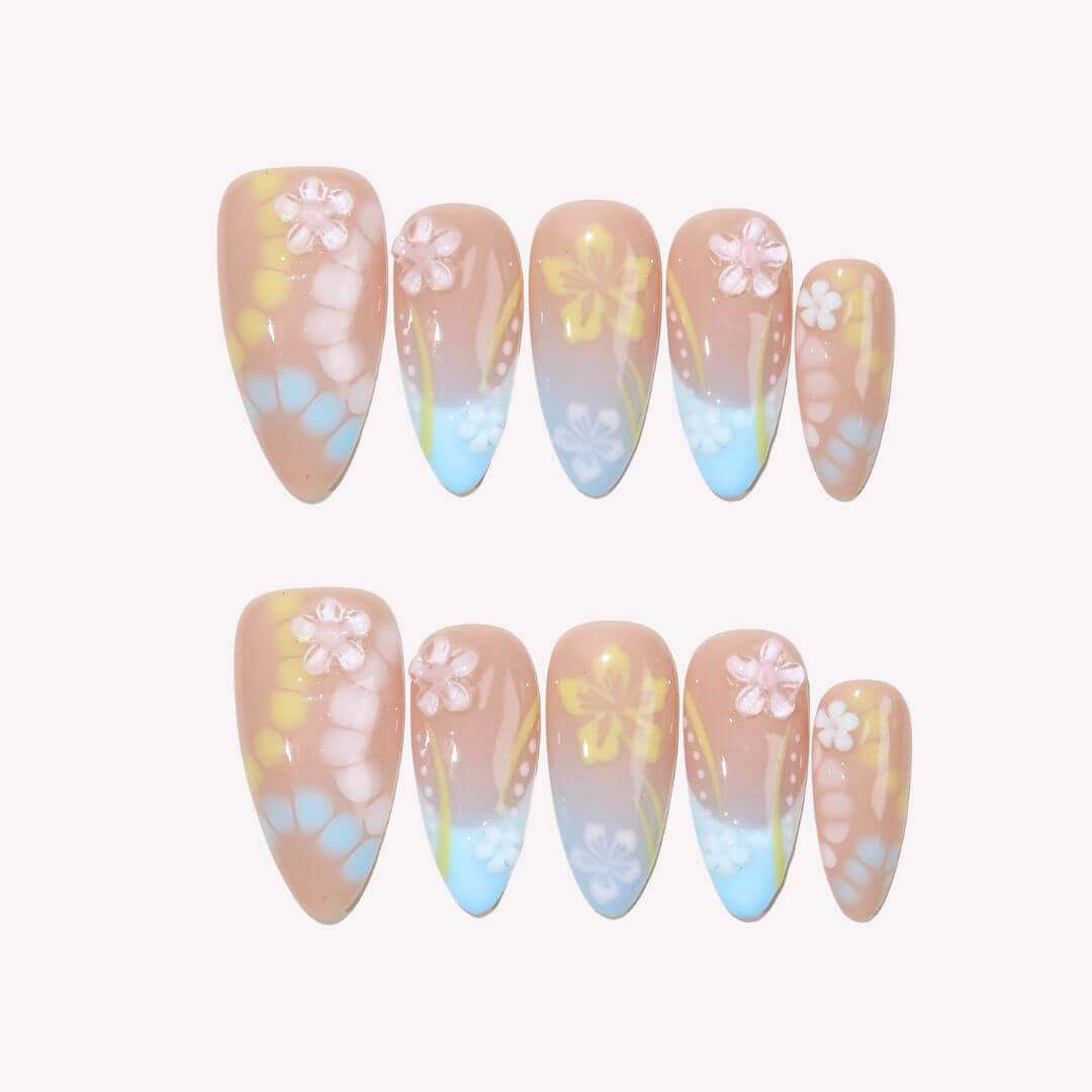 Flowerbomb-ErsaNailsPressOnNails_1 Flowerbomb - Image 1