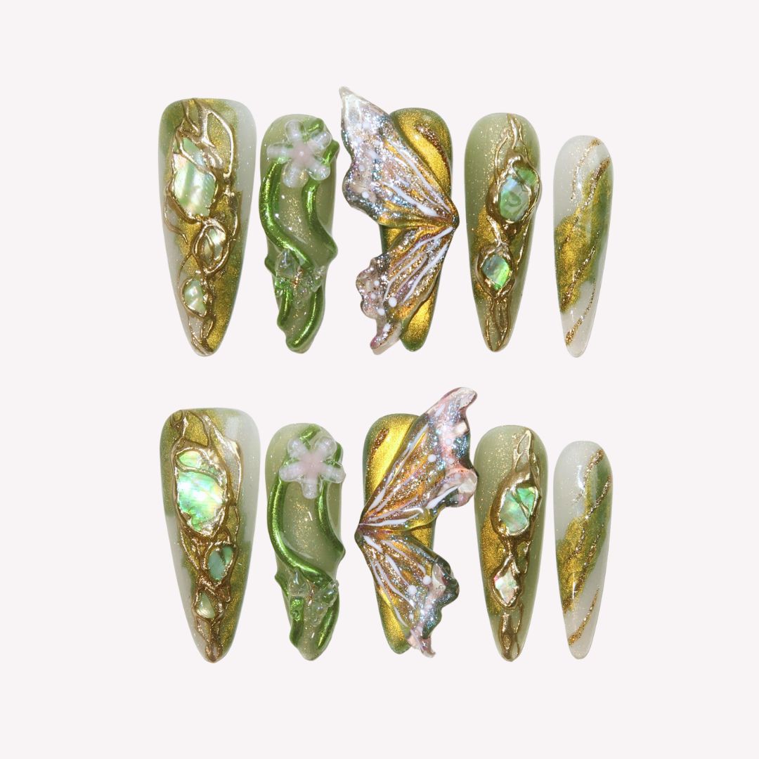 ForestElf-ErsaNailsPressOnNails_1_821c92a0-2773-4a5a-ae4f-8aa872fdbdc1 Forest Elf - Image 1
