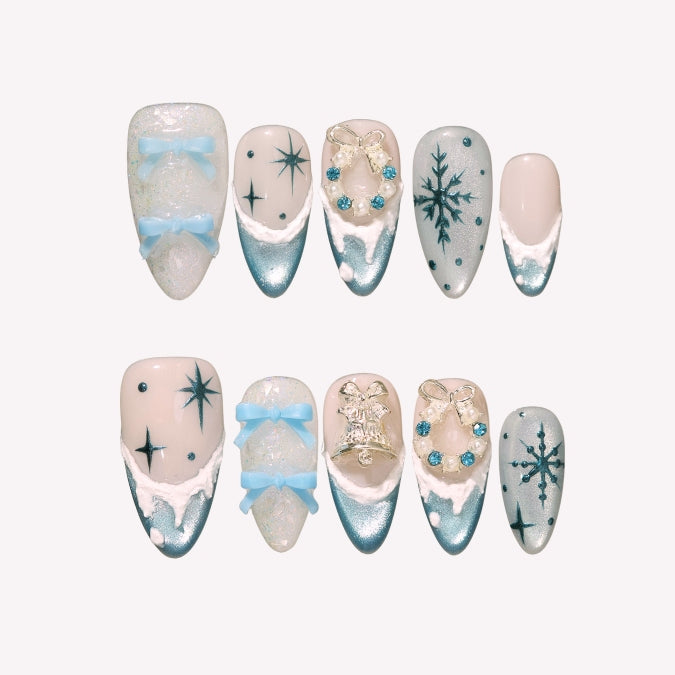 Icy_Wishes_-_ErsaNails_PressOnNails_1 Icy Wishes - Image 1