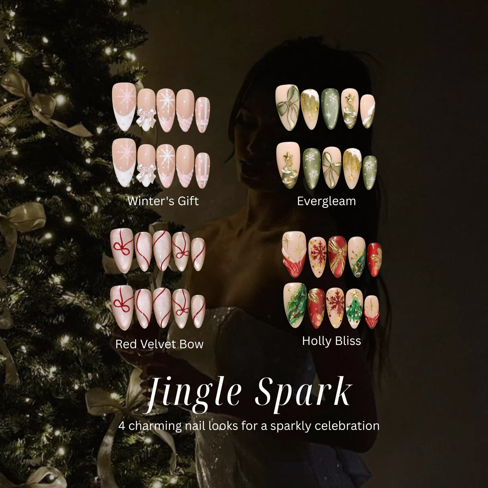 JingleSpark-ErsaNailsPressOnNailsBundle_01 Jingle Spark - Image 1