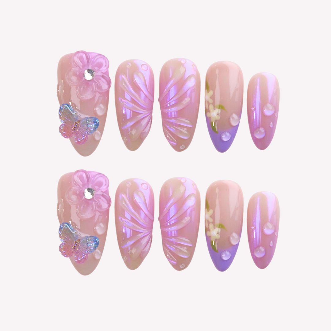 LilacElfland-ErsaNailsPressOnNails_0 Lilac Elfland - Image 1