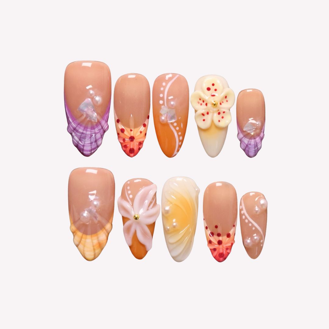 MalibuBeach-ErsaNailsPressOnNails_0_30323fdd-2694-4ae8-ac55-e0a781e9a2a2 Malibu Beach - Image 1
