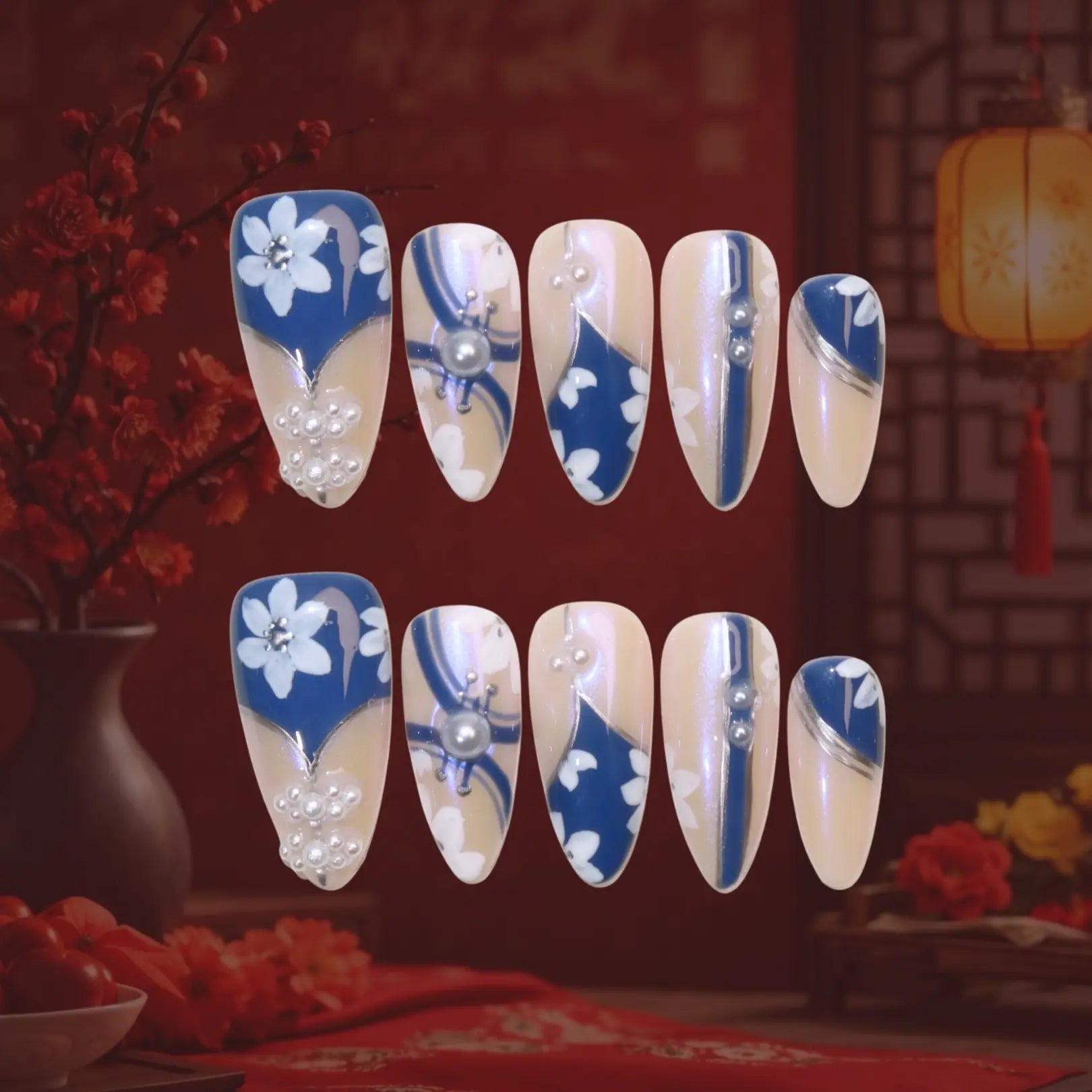 Pearl_of_the_Orient_-_ErsaNails_PressOnNails_1 Pearl of the Orient - Image 1