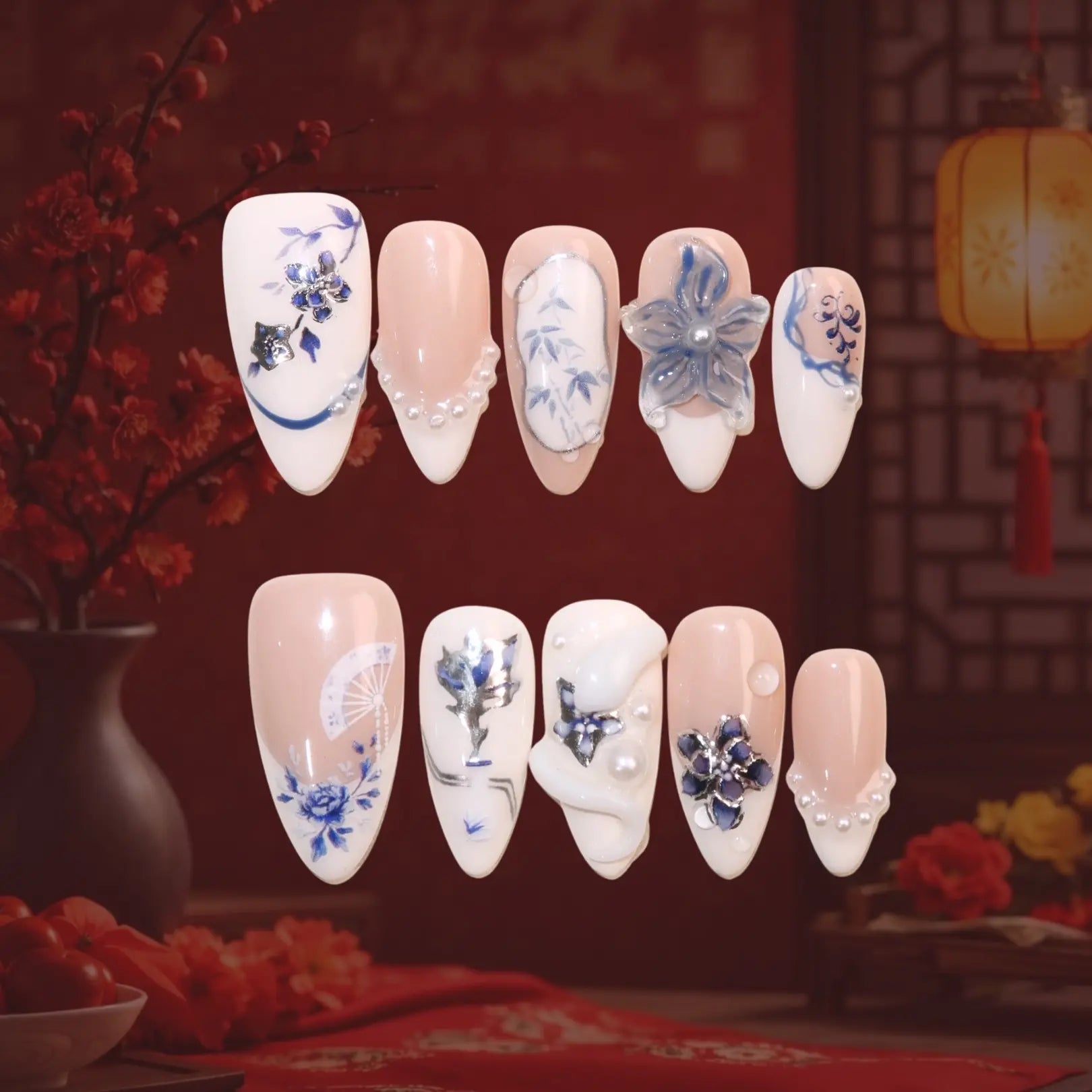 Petals_of_Eternity_-_ErsaNails_PressOnNails_1 Petals of Eternity - Image 1