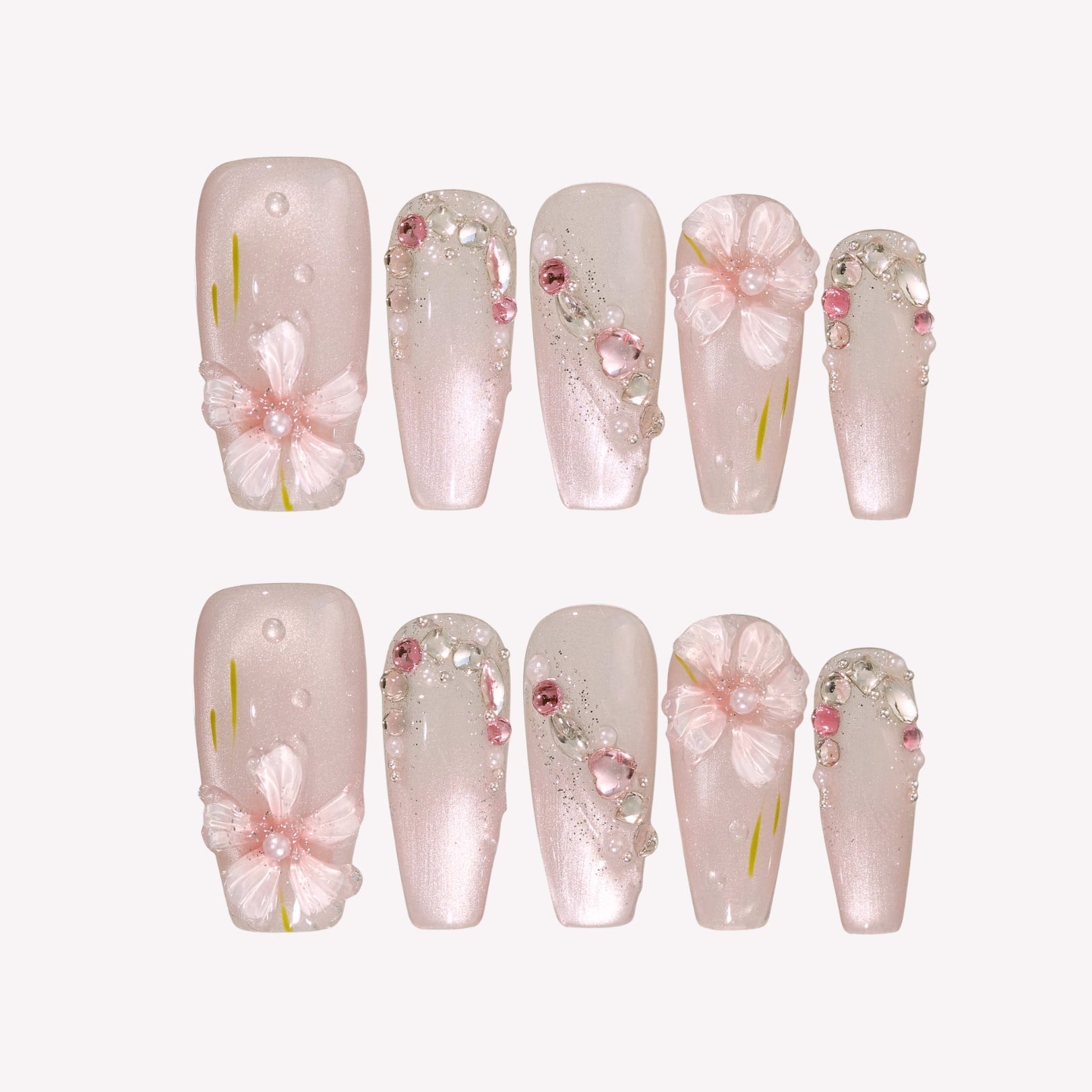 Pinkladies_-_ErsaNails_PressOnNails_0 Pinkladies - Image 1