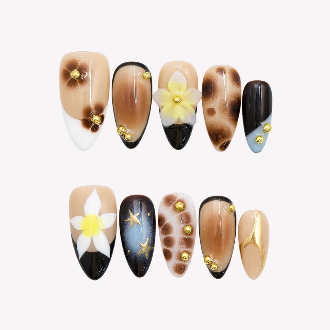 RebelBloom-ErsaNailsPressOnNails_1 Rebel Bloom - Image 1