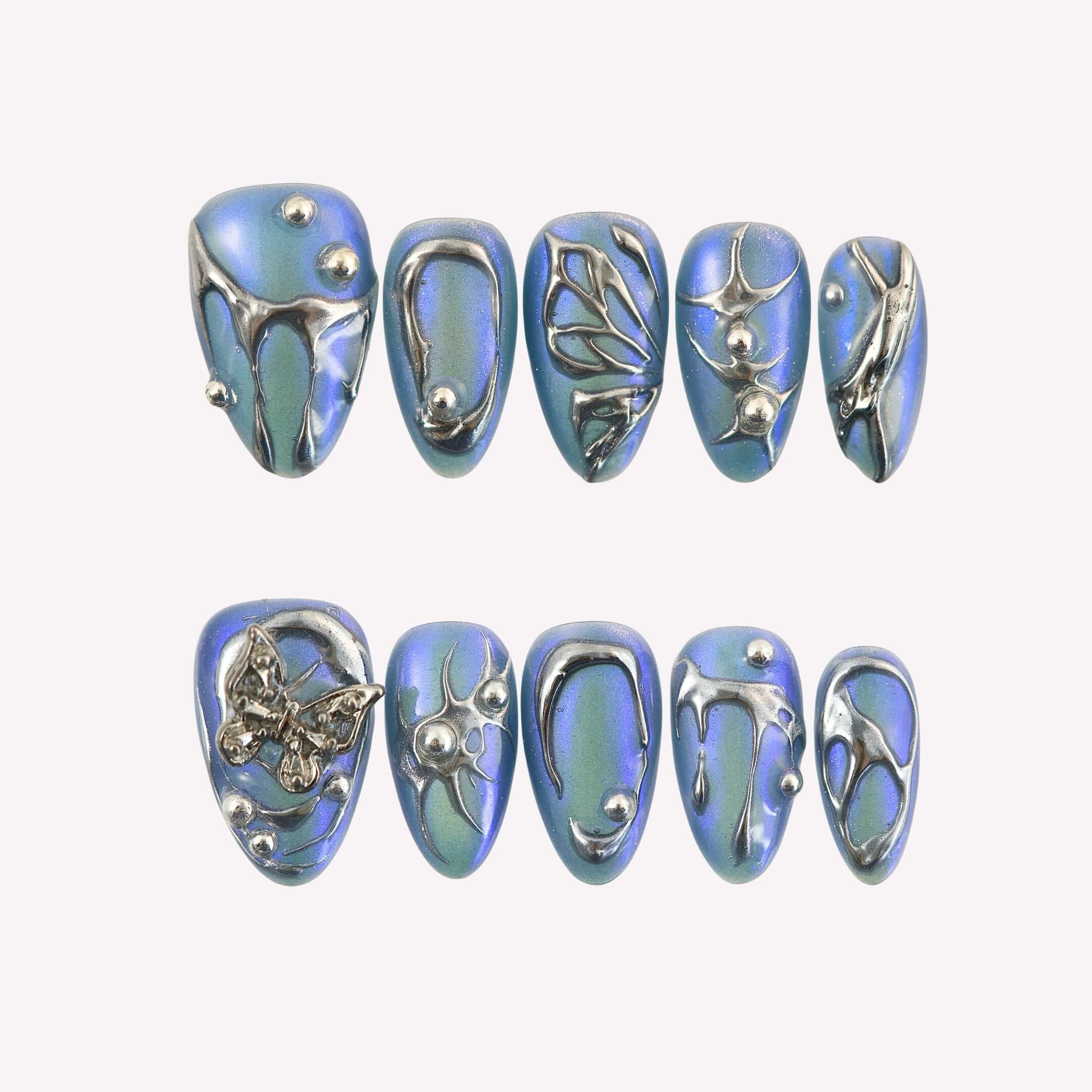 Siren_-_ErsaNails_PressOnNails_1 Siren - Image 1